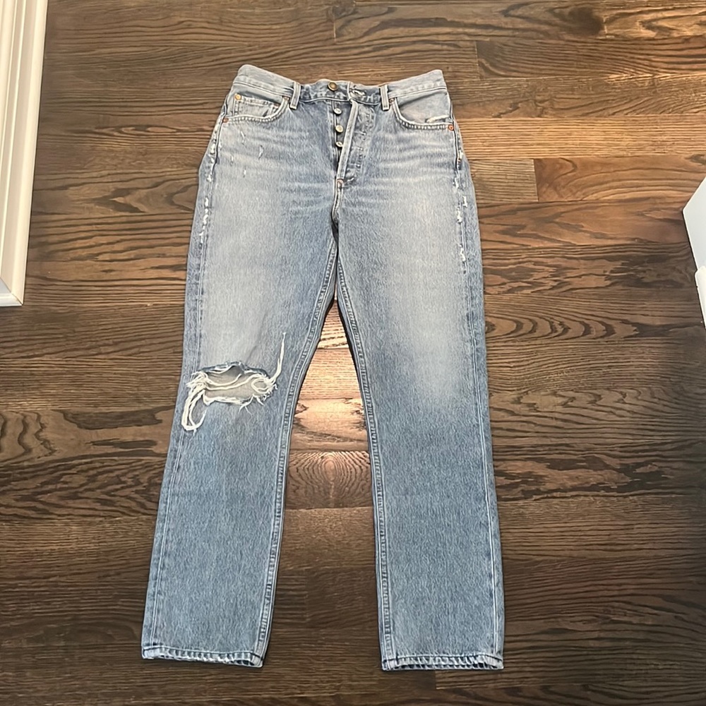 AGOLDE size 25 straight leg jean